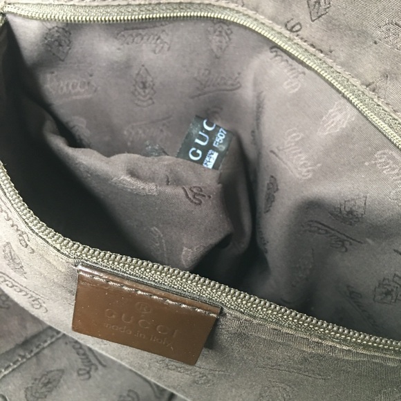 Authentic Gucci Sherry Line tote bag brown monogram canvas - Picture 15 of 16